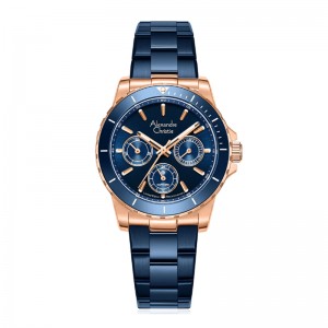 Alexandre Christie AC 6141 Rosegold Black Lady Limited Edition 25th Anniversary XXVBURBU